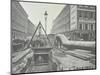 Replacing an Old Gas Main, Commercial Street, London, 1906-null-Mounted Photographic Print