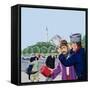 Replacing the Traditional Fez in Turkey-John Keay-Framed Stretched Canvas