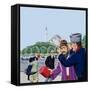 Replacing the Traditional Fez in Turkey-John Keay-Framed Stretched Canvas