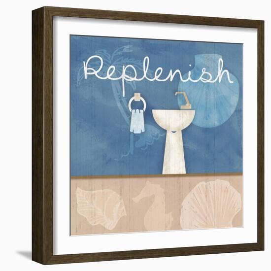 Replenish Sink-Lauren Gibbons-Framed Art Print