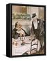 Replete Diners 1904-Abel Faivre-Framed Stretched Canvas