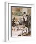 Replete Diners 1904-Abel Faivre-Framed Art Print