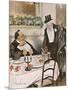 Replete Diners 1904-Abel Faivre-Mounted Premium Giclee Print