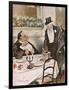 Replete Diners 1904-Abel Faivre-Framed Premium Giclee Print