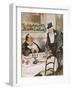 Replete Diners 1904-Abel Faivre-Framed Art Print