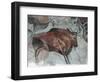 Replica of Cave Painting of Bison from Altamira Cave-null-Framed Giclee Print