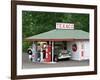 Replica of Old Texaco Station near St. John, Washington, USA-Charles Sleicher-Framed Photographic Print