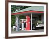 Replica of Old Texaco Station near St. John, Washington, USA-Charles Sleicher-Framed Photographic Print