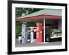 Replica of Old Texaco Station near St. John, Washington, USA-Charles Sleicher-Framed Photographic Print