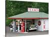 Replica of Old Texaco Station near St. John, Washington, USA-Charles Sleicher-Stretched Canvas