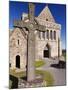 Replica of St. John's Cross Stands Proudly in Front of Iona Abbey, Isle of Iona, Scotland-Patrick Dieudonne-Mounted Photographic Print