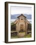 Replica of the church of Tjodhilde. The settlement Qassiarsuk.-Martin Zwick-Framed Photographic Print