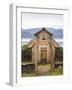 Replica of the church of Tjodhilde. The settlement Qassiarsuk.-Martin Zwick-Framed Photographic Print