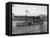 Replica of the Clermont Steamship-null-Framed Stretched Canvas