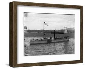 Replica of the Clermont Steamship-null-Framed Photographic Print