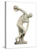 Replica of the Discobolus of Myron-null-Stretched Canvas