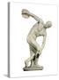 Replica of the Discobolus of Myron-null-Stretched Canvas