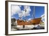 Replica of the Ship Santa Maria of Christoph Columbus, the Museum of Naval, La Palma-Gerhard Wild-Framed Photographic Print