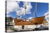 Replica of the Ship Santa Maria of Christoph Columbus, the Museum of Naval, La Palma-Gerhard Wild-Stretched Canvas