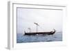 Replica of the Trireme 'Olympia' at Sea-null-Framed Photographic Print