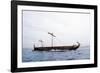 Replica of the Trireme 'Olympia' at Sea-null-Framed Photographic Print