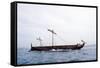 Replica of the Trireme 'Olympia' at Sea-null-Framed Stretched Canvas