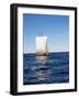 Replica of the Viking Oseberg Ship, Haholmen, West Norway, Norway, Scandinavia-David Lomax-Framed Photographic Print