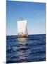 Replica of the Viking Oseberg Ship, Haholmen, West Norway, Norway, Scandinavia-David Lomax-Mounted Photographic Print