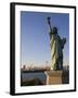 Replica Statue of Liberty, Tokyo Tower, Rainbow Bridge, Tokyo Bay, Tokyo, Japan-Gavin Hellier-Framed Photographic Print