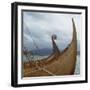 Replica Viking Ships, Oseberg and Gaia, Haholmen, West Norway, Norway, Scandinavia, Europe-David Lomax-Framed Photographic Print