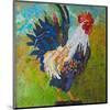 Report Card Rooster-null-Mounted Art Print