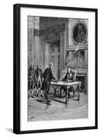 Report on Mesmer-null-Framed Art Print