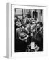 Reporters at White House after Dwight D. Eisenhower's Stroke-null-Framed Photographic Print