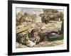 Reporting from the Normandy Landings-Pat Nicolle-Framed Giclee Print