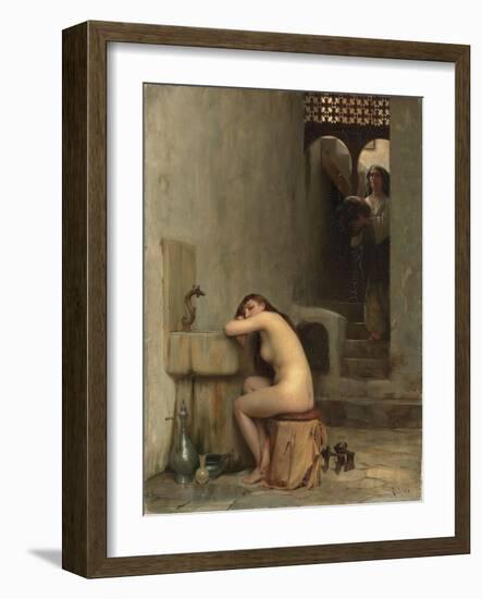 Repos Au Bain, 1888-Theodore Jacques Ralli-Framed Giclee Print