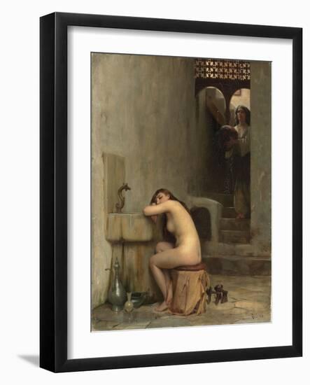 Repos Au Bain, 1888-Theodore Jacques Ralli-Framed Giclee Print