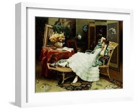 Repose, 1888-Julius Leblanc Stewart-Framed Giclee Print