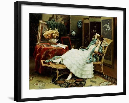 Repose, 1888-Julius Leblanc Stewart-Framed Giclee Print