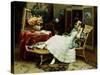 Repose, 1888-Julius Leblanc Stewart-Stretched Canvas