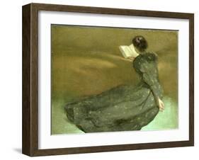 Repose, 1895-John White Alexander-Framed Giclee Print