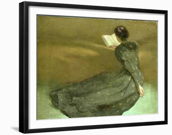 Repose, 1895-John White Alexander-Framed Giclee Print