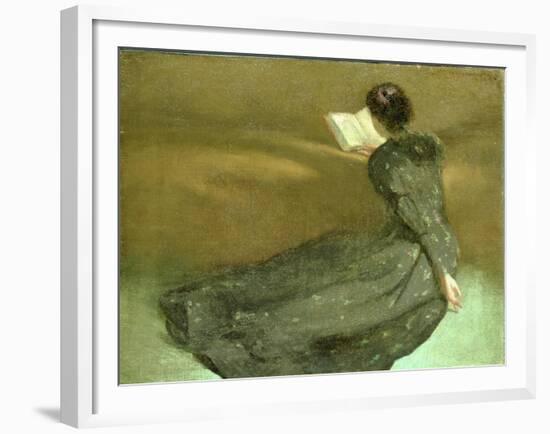 Repose, 1895-John White Alexander-Framed Giclee Print
