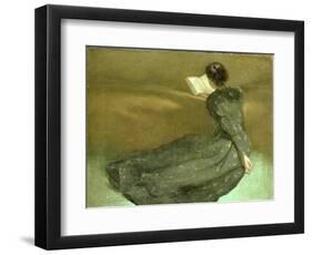 Repose, 1895-John White Alexander-Framed Giclee Print