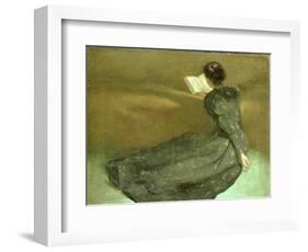 Repose, 1895-John White Alexander-Framed Giclee Print