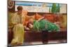 Repose (Oil on Panel)-Henry Siddons Mowbray-Mounted Giclee Print