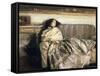 Repose-John Singer Sargent-Framed Stretched Canvas