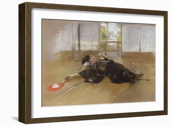 Repose-Thomas Jones Barker-Framed Giclee Print