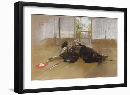 Repose-Thomas Jones Barker-Framed Giclee Print