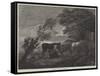 Repose-Thomas Gainsborough-Framed Stretched Canvas