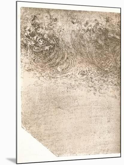 Representation of a tempest, c1472-c1519 (1883)-Leonardo Da Vinci-Mounted Giclee Print